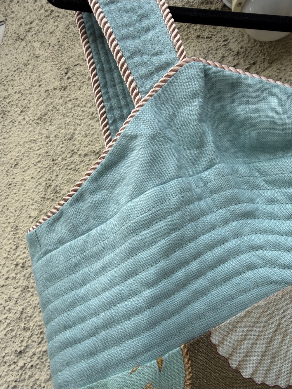 FARM Rio Multicolor Royal Sea Maxi Dress 100% Linen NWT - Picture 6 of 12